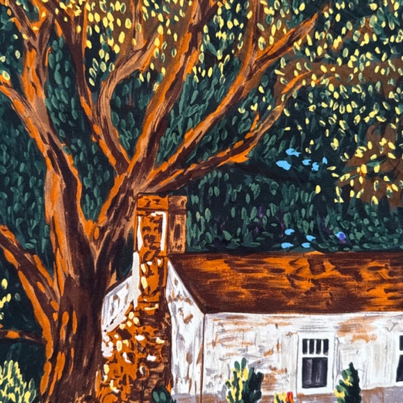 Beautiful French "Guy Buffet" Silk Scarf ~ Collectible piece - Picture 4 of 8